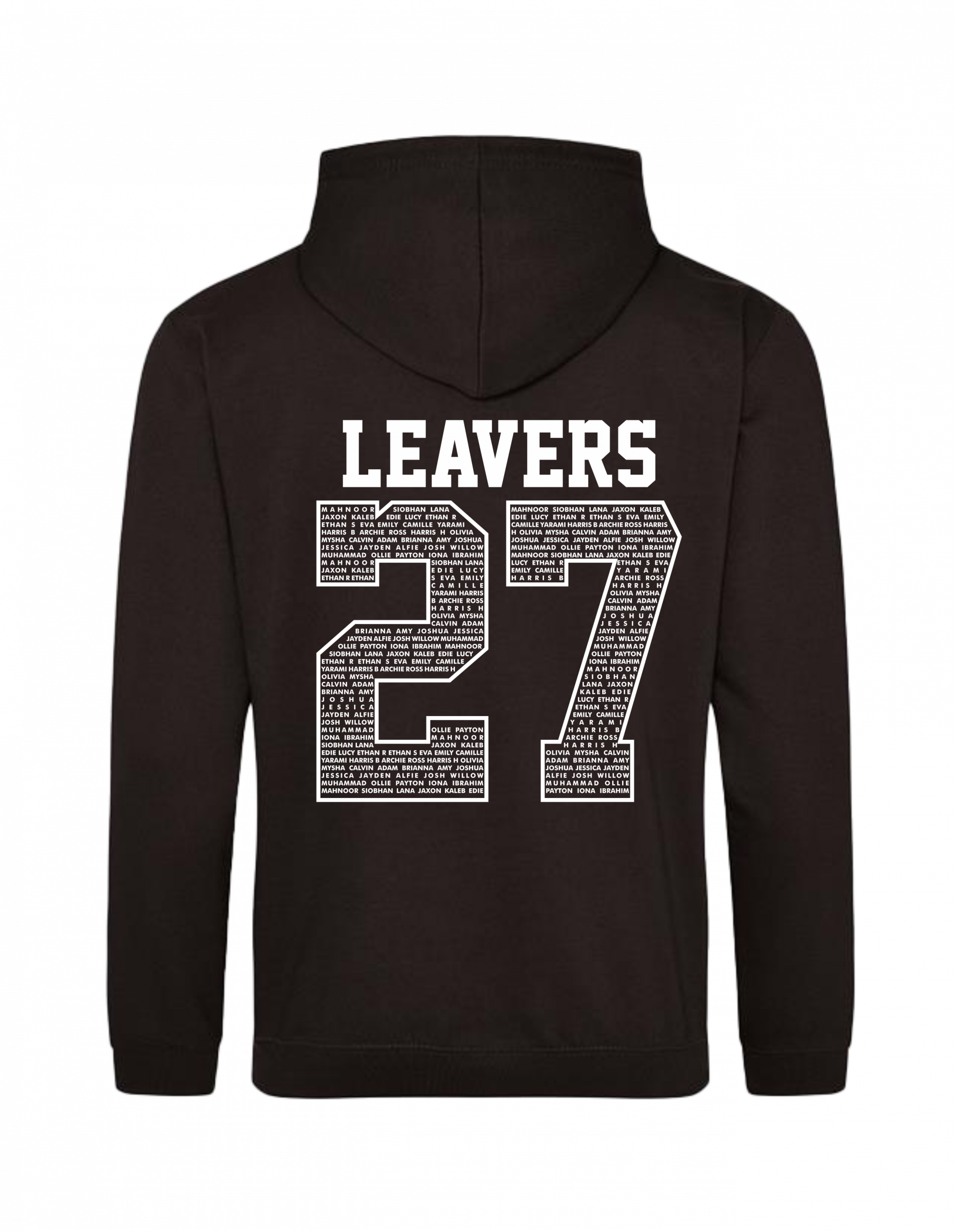 Glashieburn Leavers 2027 Deep Black