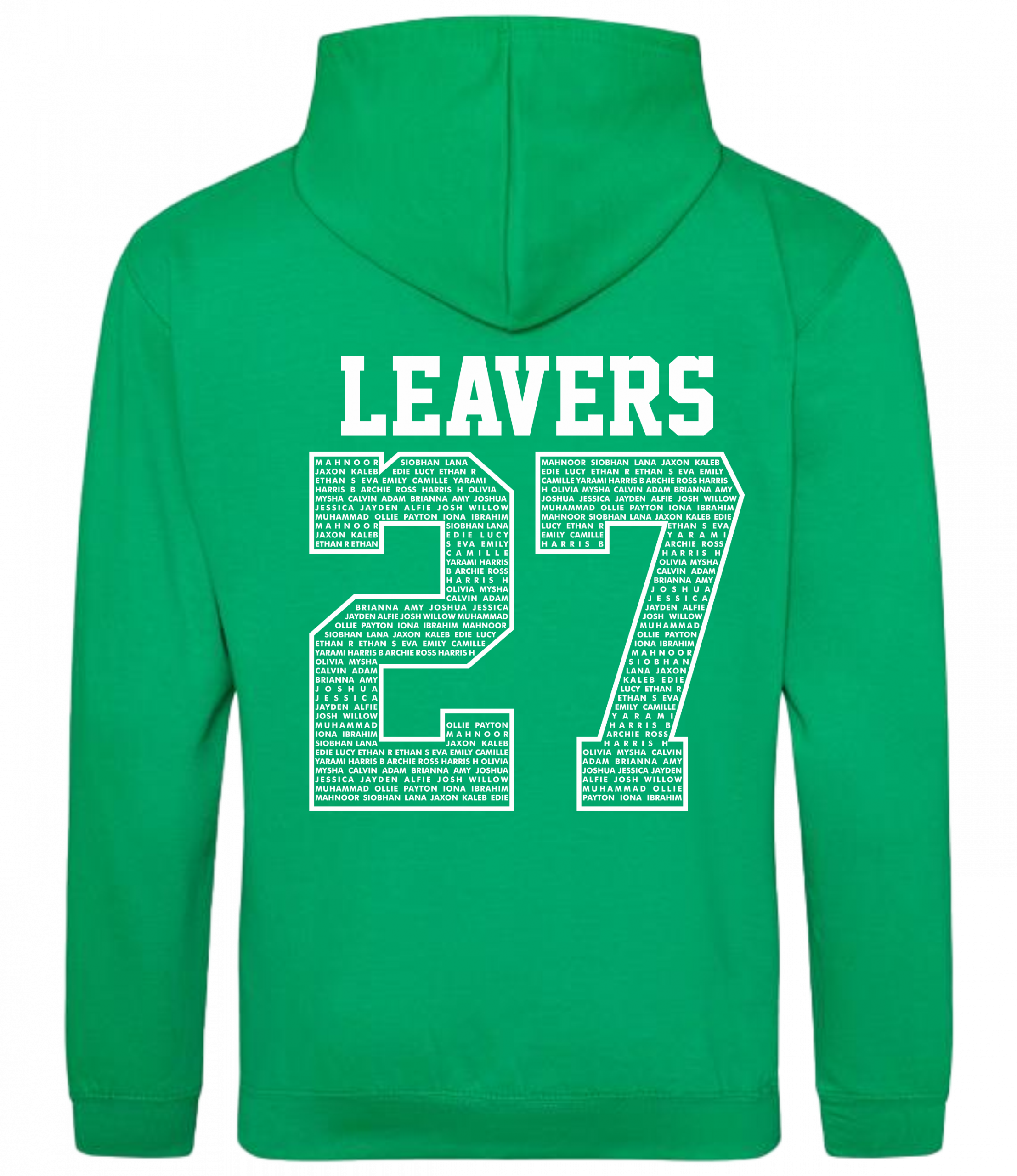 Glashieburn Leavers 2027 Kelly Green